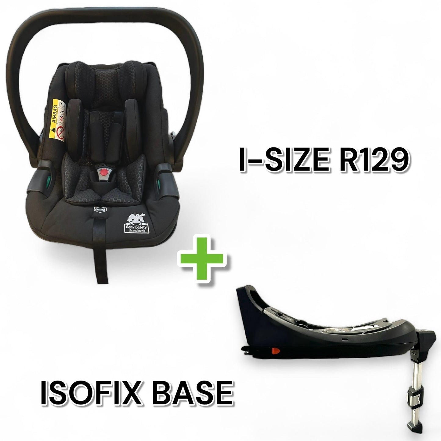 Babyskydd isofix med bas isize